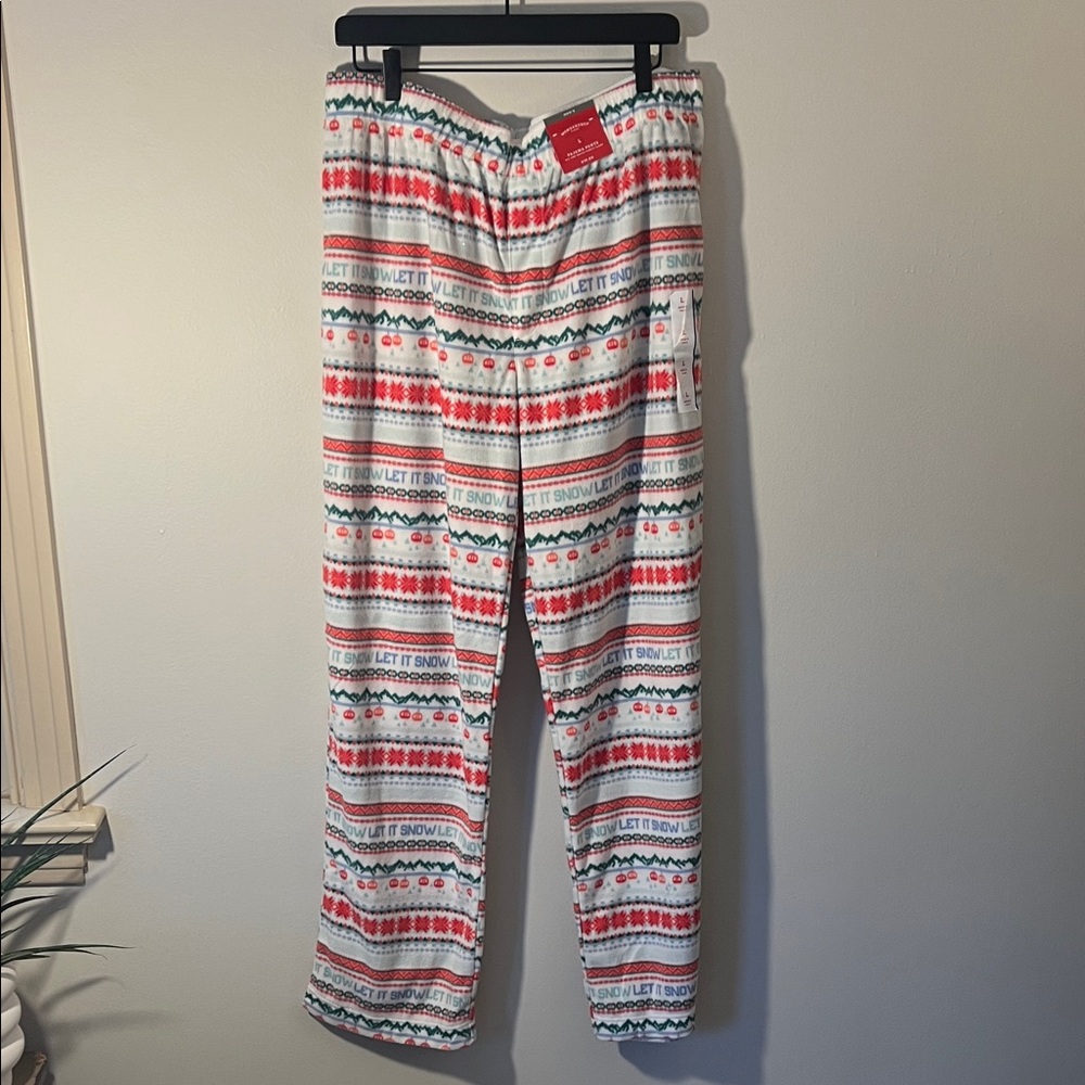 Wondershop Festive Pajama Pants - Red, Green, White